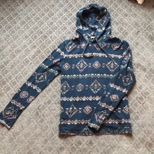 Men’s small Aztec light hoddie